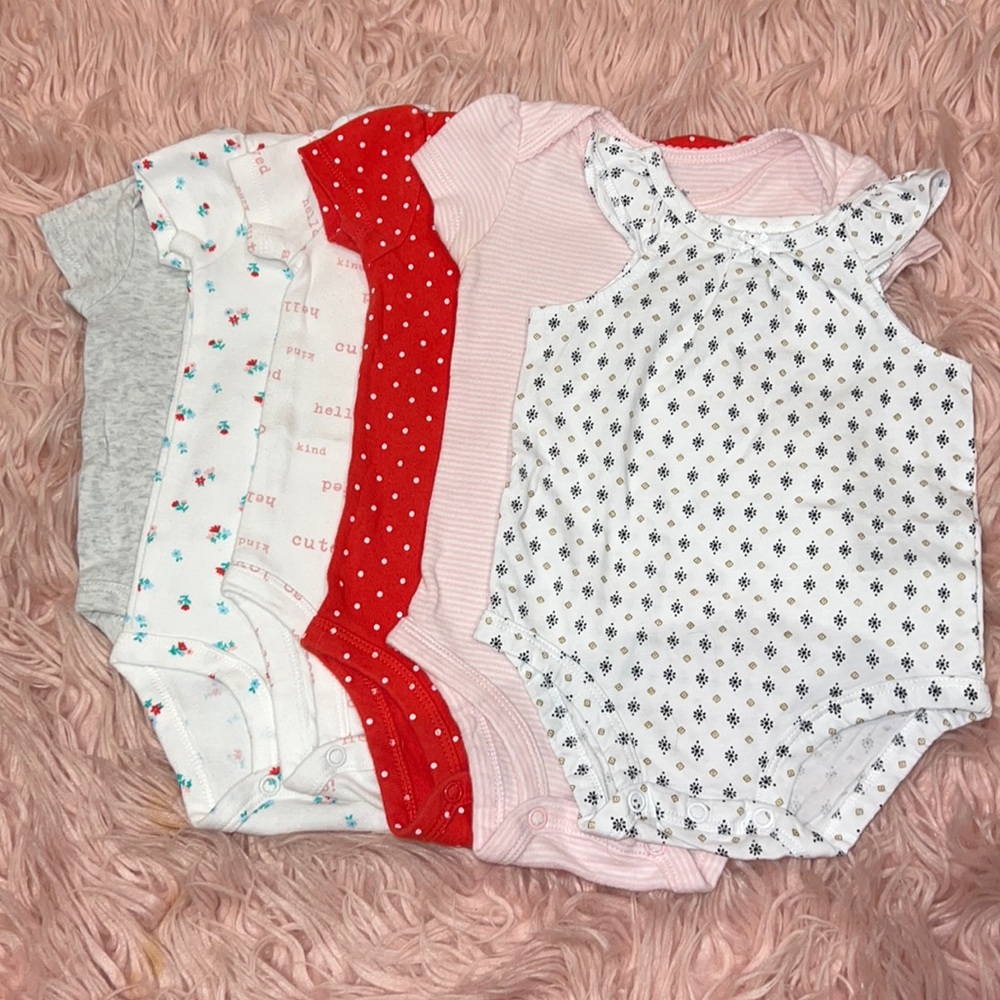 Carters 6 month bodysuits
